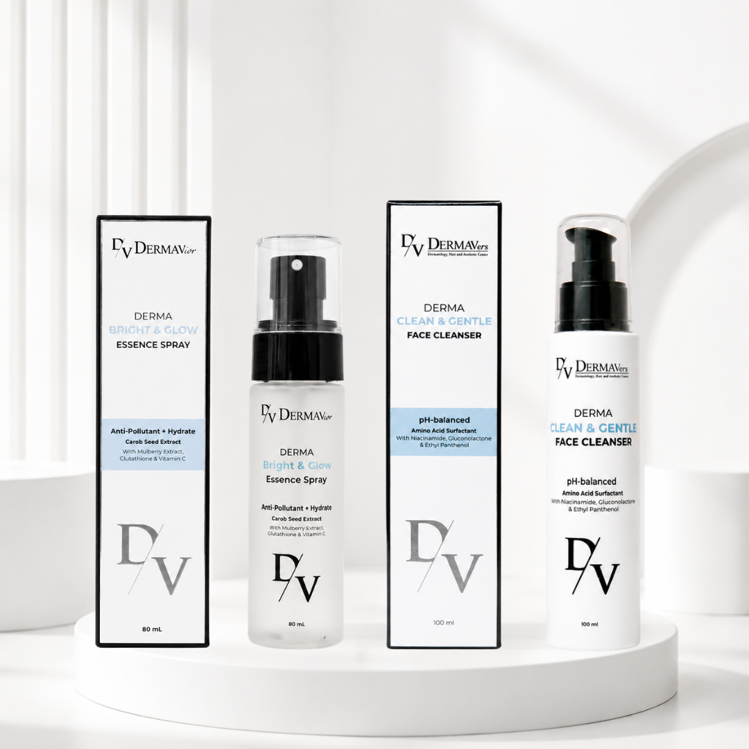 Derma Double Defence ( Face Cleanser dan Essence Spray )